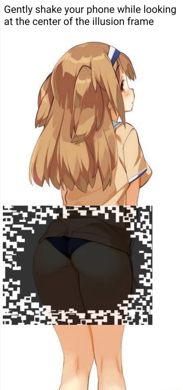 Gently shake your phone while looking at the center of the illusion Gently shake your phone while looking at the center of the illusion