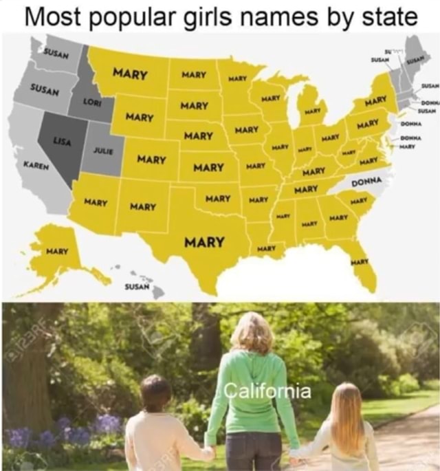 most-popular-girls-names-by-state-ifunny