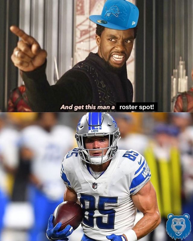 Tom Kennedy is a true kneecap biter! nfl lions lionsmemes memes 