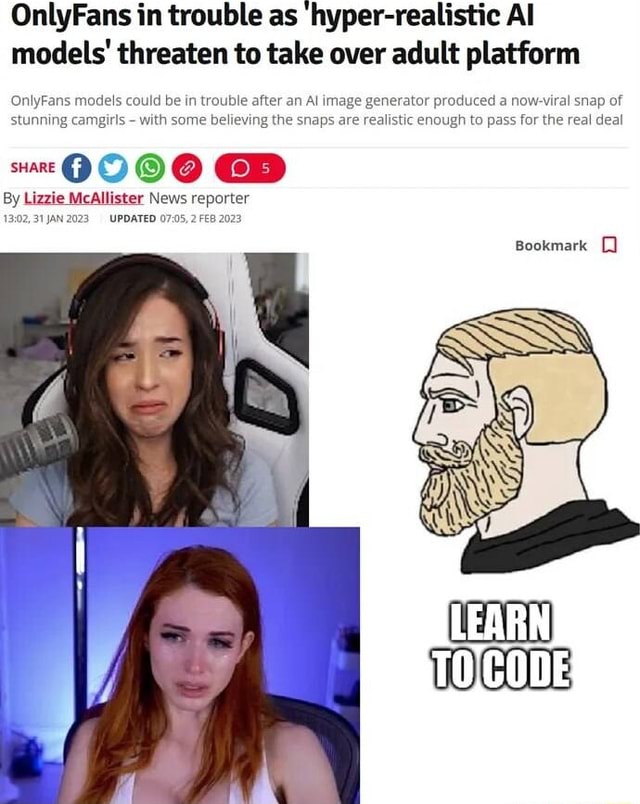 OnlyFans in trouble as hyper-realistic Al models' threaten to take over