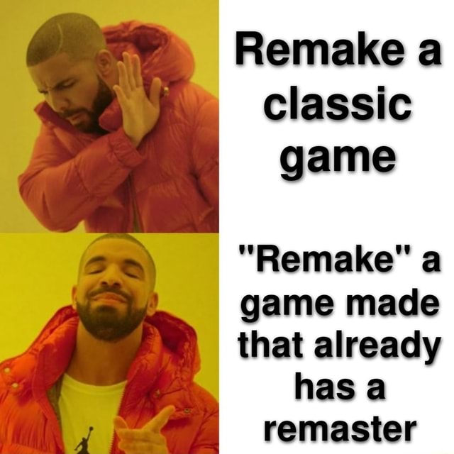 Remake a classic game 