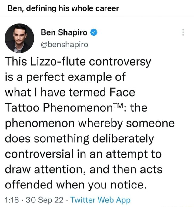 Ben, defining his whole career 4, Ben Shapiro benshapiro This Lizzo
