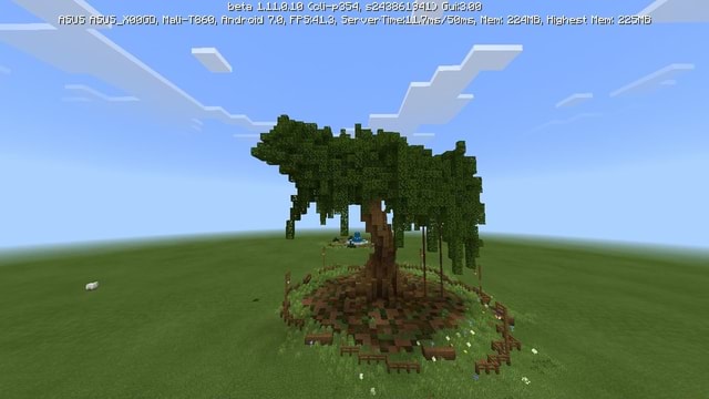 Custom made tree in Minecraft! - iFunny