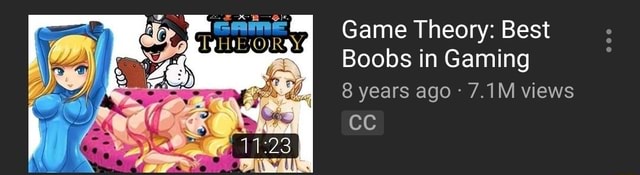 Game Theory: Best Boobs in Gaming 