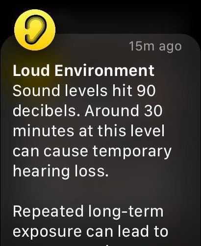 Ago Loud Environment Sound levels hit 90 decibels. Around 30 minutes at ...