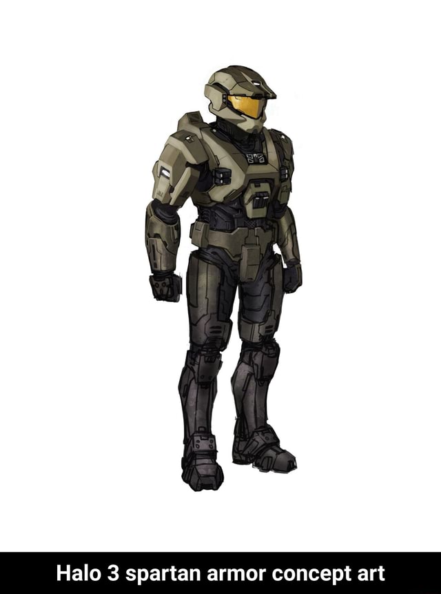 Halo 3 spartan armor concept art - Halo 3 spartan armor concept art ...