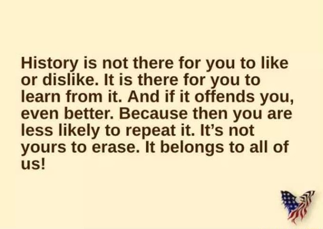 history-is-not-there-for-you-to-like-or-dislike-it-is-there-for-you-to