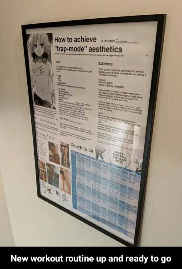 ,9 How to achieVe "trapmode" aesthetics New workout routine up and