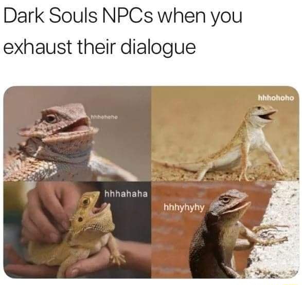 Dark Souls Npcs When You Exhaust Their Dialogue