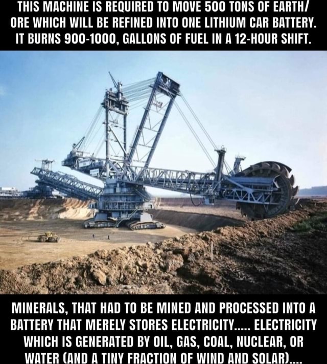 THIS MACHINE IS REQUIRED TO MOVE 500 TONS OF EARTH/ ORE WHICH WILL BE ...