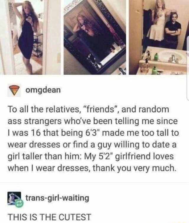 Taller me gf than is my How To