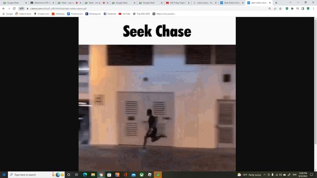 Glitched Seek Chase