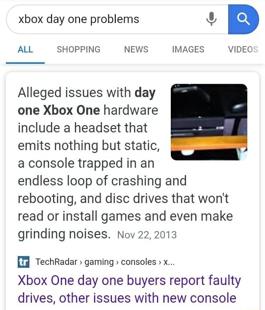 Xbox day one problems 4 Alleged issues with day one Xbox ...