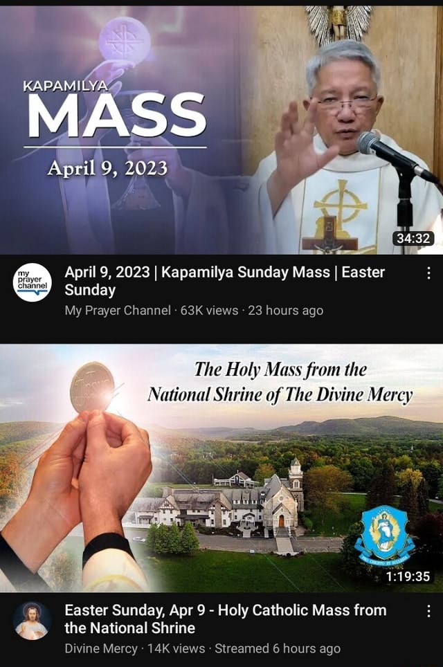 KAPAMILYA AS 23 April 9, 2025 I Kapamilya Sunday Mass I Easter Sunday