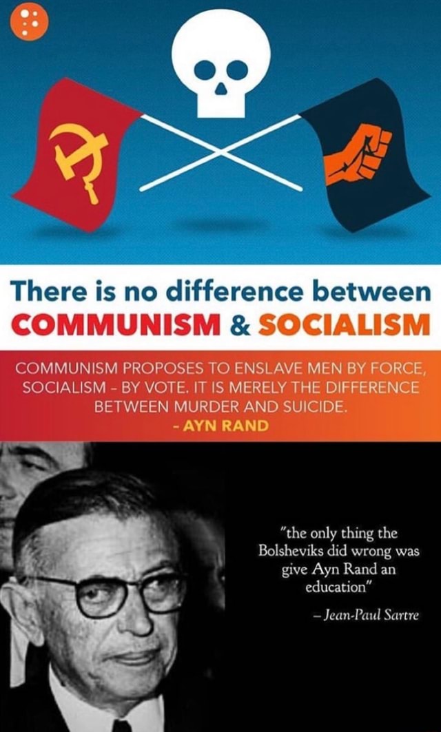 There is no difference between COMMUNISM SOCIALISM COMMUNISM PROPOSES ...