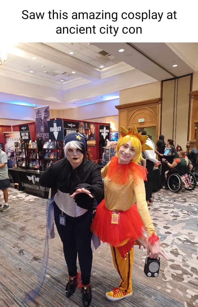 Saw this amazing cosplay at ancient city con iFunny