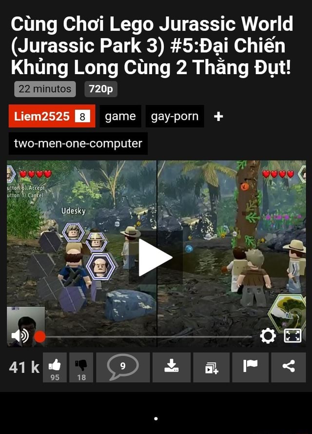 640px x 890px - Cung Choi Lego Jurassic World (Jurassic Park 3) Chin Khung Long Cung 2  Thang Dut! 720p Liem2525 game gay-porn + two-men-one-computer - . - iFunny  Brazil