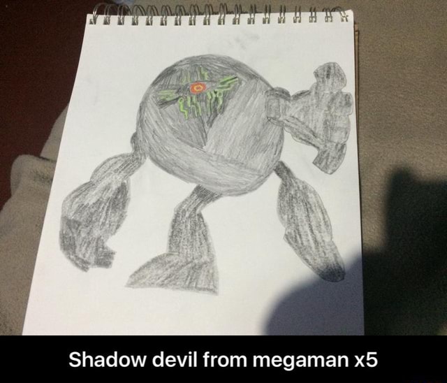 megaman x5 shadow devil