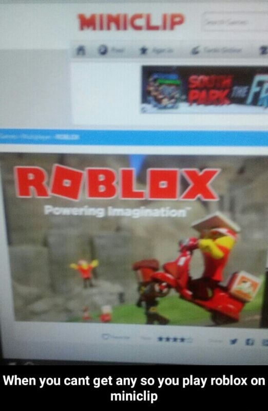 When You Cant Get Any So You Play Roblox On Miniclip - roblox fuck the bear mask