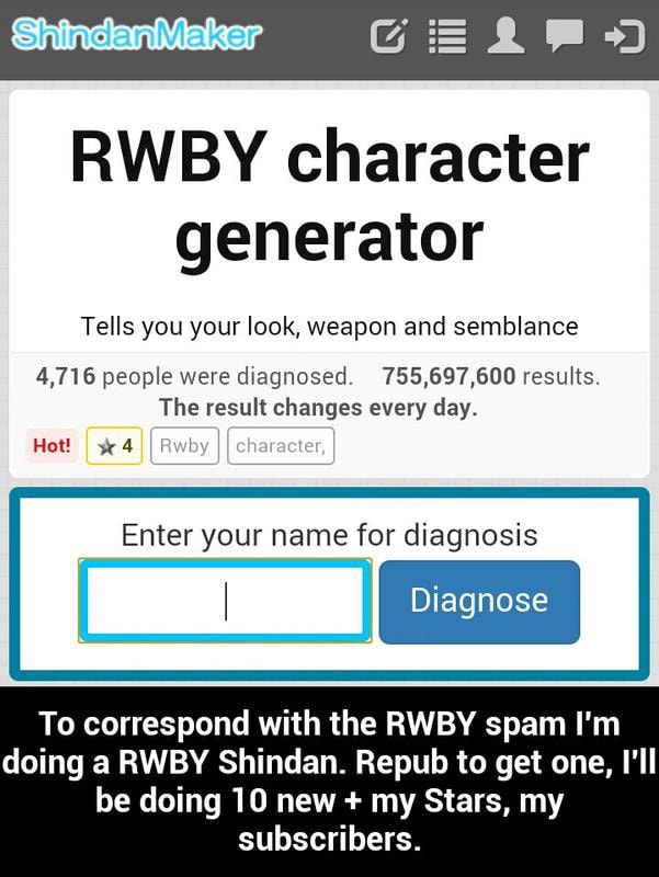 semblance generator rwby