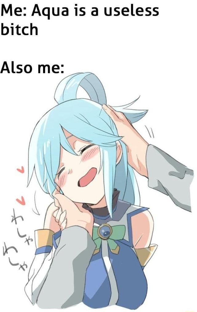 Me: Aqua is a useless - )