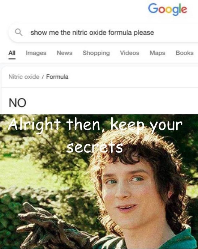 Google show me the nitric oxide formula please All images News Shopping