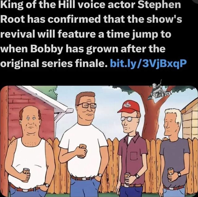 Time Skip CONFIRMED for King of the Hill Revival 