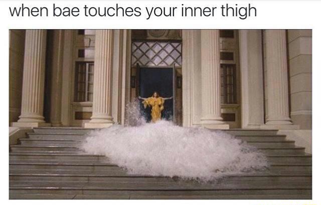 Thigh when your inner he touches This Is