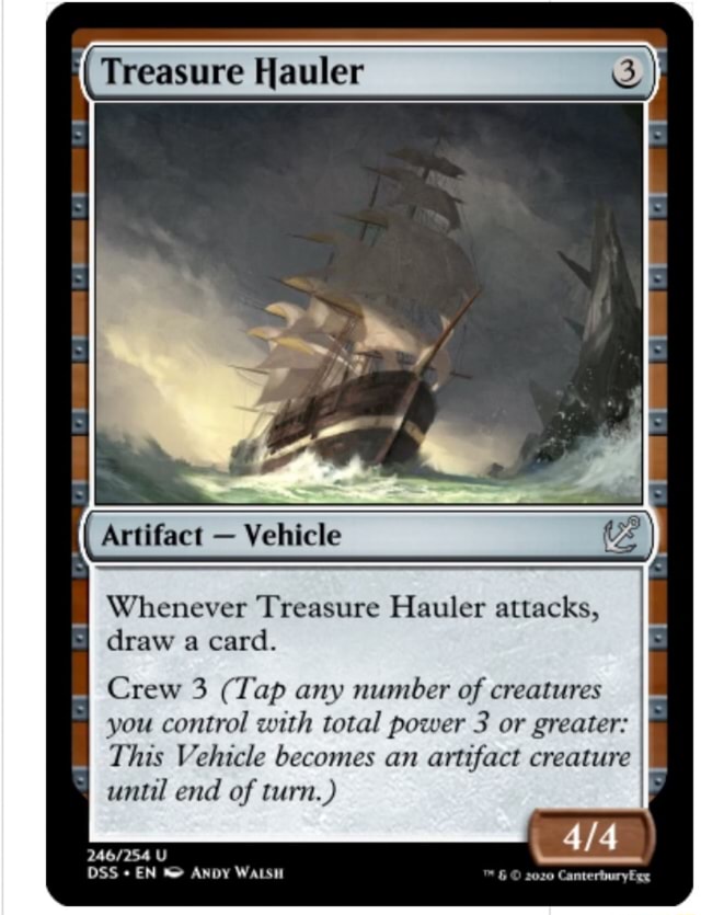 Treasure Hauler i\ Artifact - Vehicle (2 Whenever Treasure Hauler ...