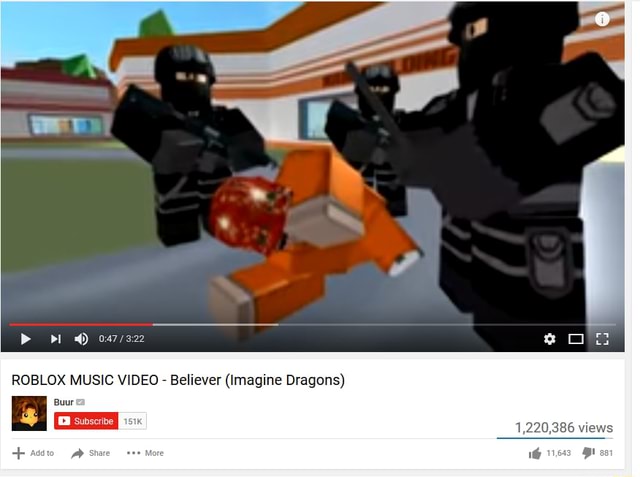 Funny Roblox Memes Relatable Music Poe Roblox Music Video Believer Imagine Dragons - roblox believer imagine dragons