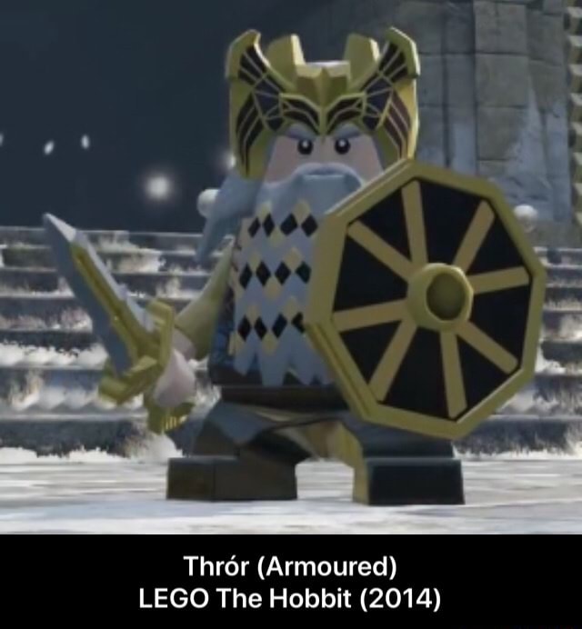 Thror (Armoured) LEGO Hobbit - Thrór (Armoured) LEGO The Hobbit (2014) - iFunny