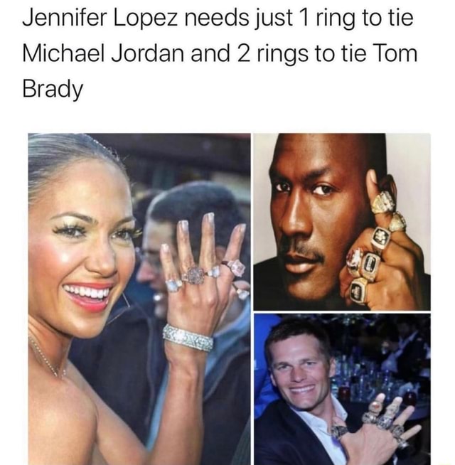 The wild story behind Jennifer Lopez's 6 rings: More than Michael Jordan  and Tom Brady?