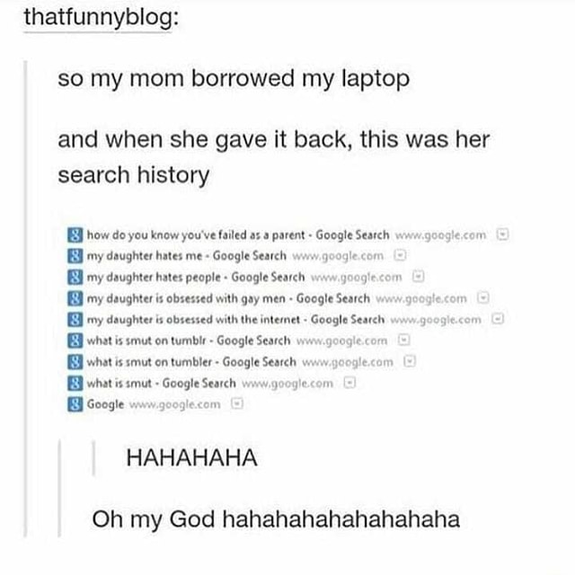 Thatfunnyblog: So My Mom Borrowed My Laptop And When She Gave It Back ...