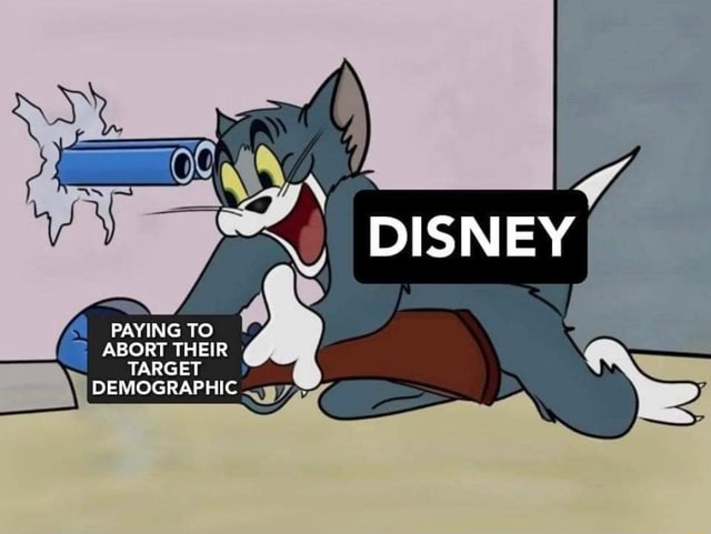 DISNEY PAYING TO ABORT THEIR TARGET DEMOGRAPHIC 