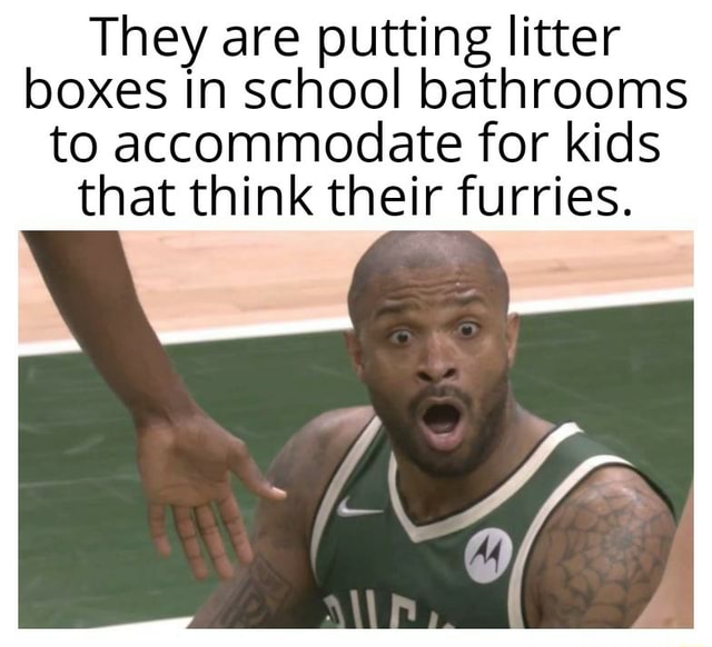 They are putting litter boxes in school bathrooms to for