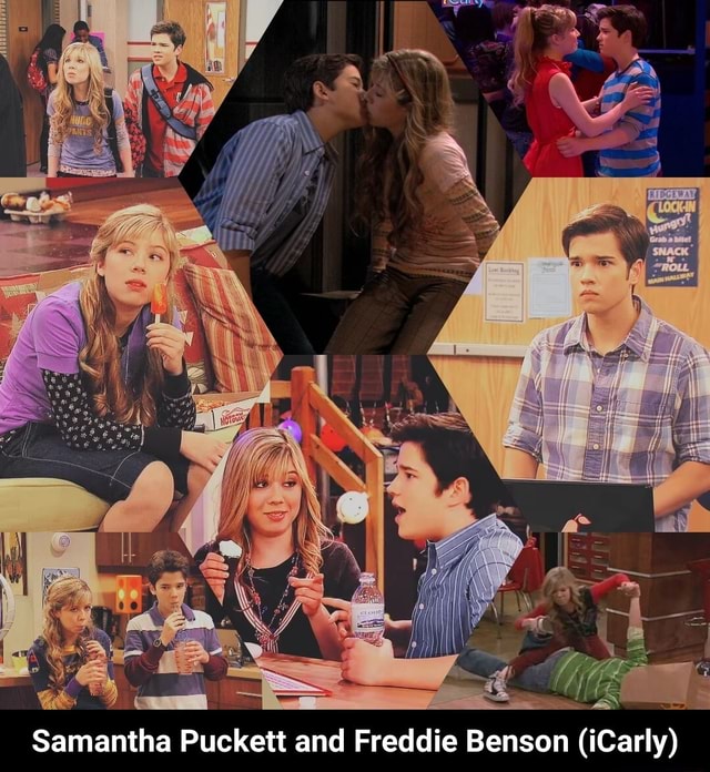 Samantha Puckett and Freddie Benson (iCarly) - Samantha Puckett and ...