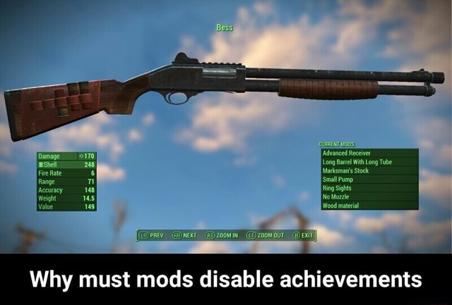 do mods disable achievements do mods disable achievements