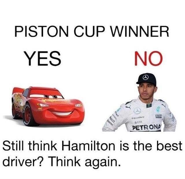 PISTON CUP WINNER YES NO oF" Scnow Still think Hamilton is the best(02)