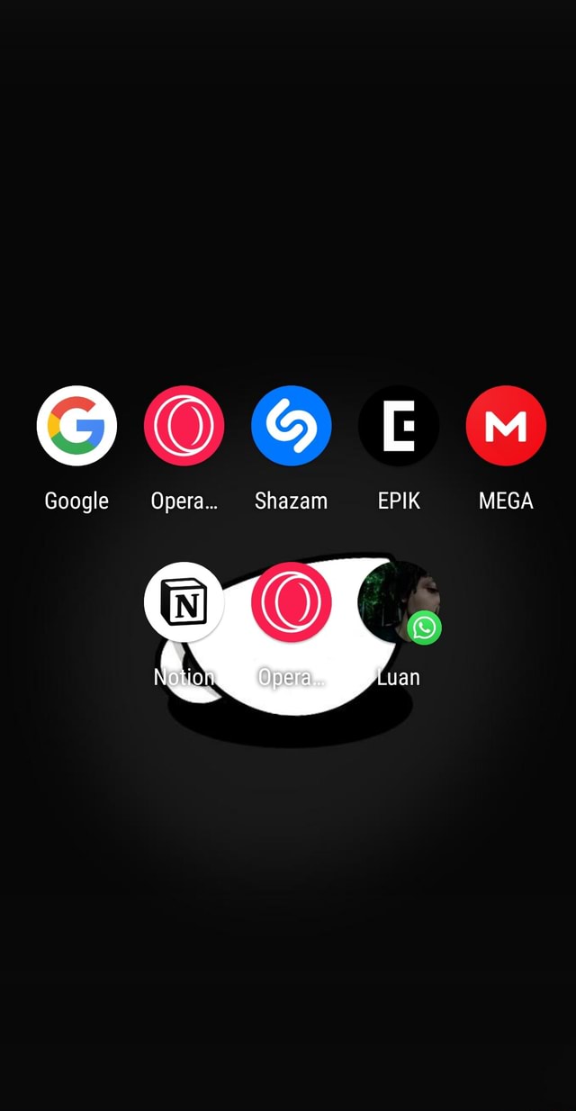 Google Opera... Shazam EPIK MEGA iFunny Brazil
