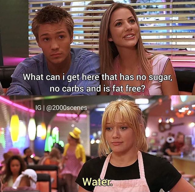 _or What can! get here that has no sugar, no carbs and is fat