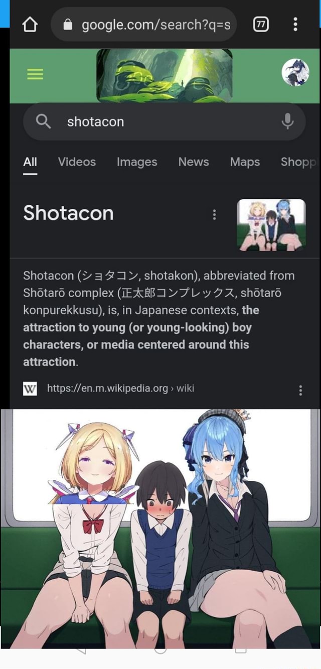 All Videos Images News Maps Shop Shotacon Shotacon Shotacon Shotakon Abbreviated From Shotaro