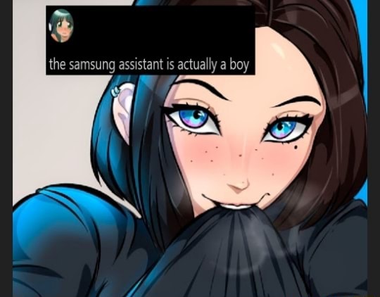 The Samsung Assistant Is Actually A Boy