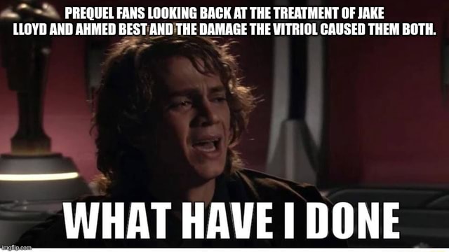 PREQUEL FANS LOOKING BACK AT THE TREATMENT OF JAKE LLOYD AND AHMED BEST ...