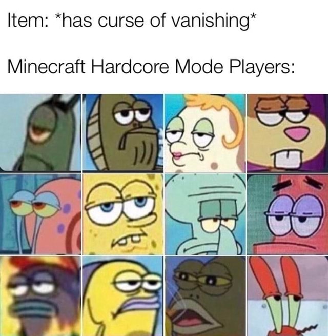 curse of vanishing minecraft