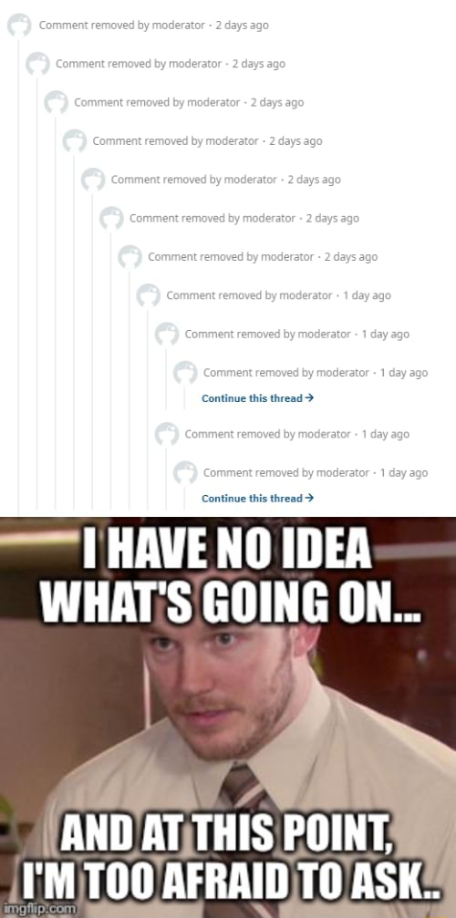 Comment removed by moderalor ago comment cemoved by moderator 2 days