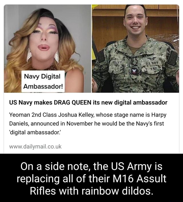 Navy Digital Ambassador! I US Navy makes DRAG QUEEN its new digital