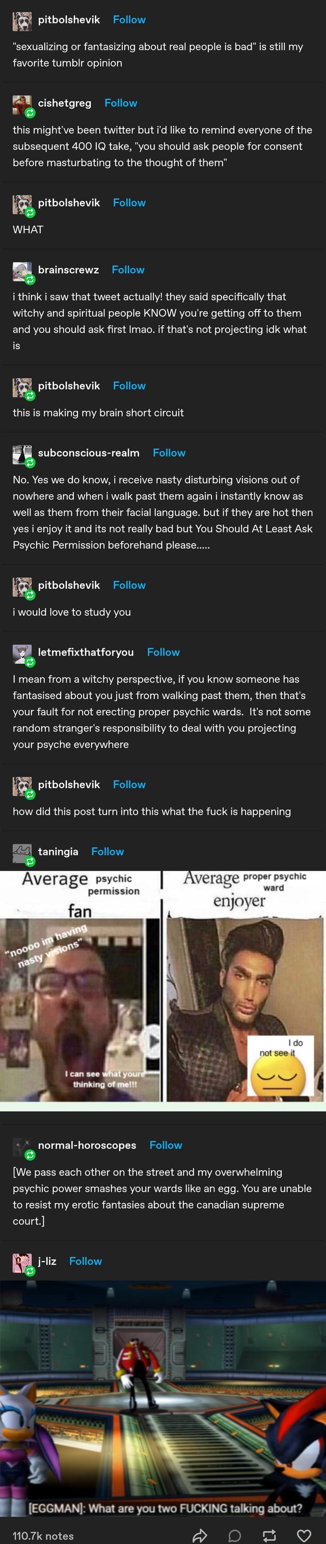 "sexualizing or fantasizing about real people is bad" is still my