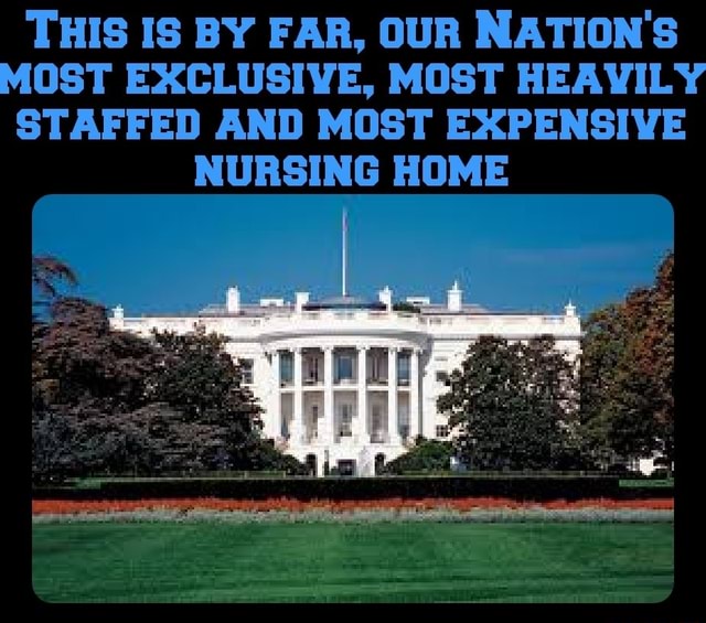THIS IS BY FAR, OUR NATION'S MOST EXCLUSIVE, MOST HEAVILY STAFFED AND