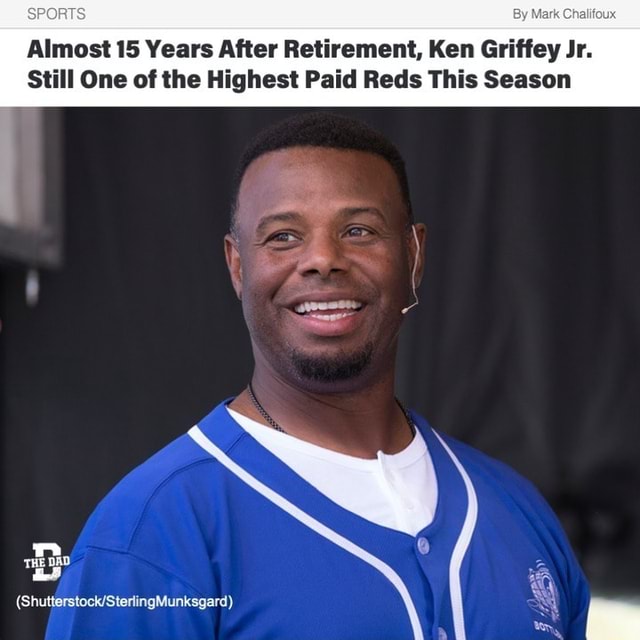 Almost 15 Years After Retirement, Ken Griffey Jr. SPORTS Still One of