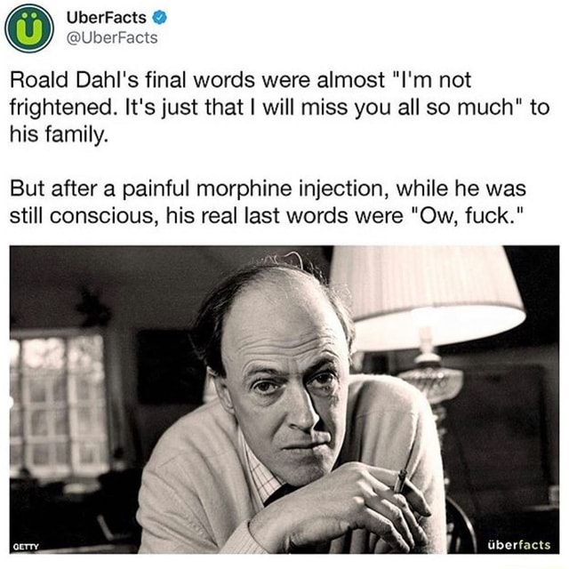 UberFacts UberFacts Roald Dahl